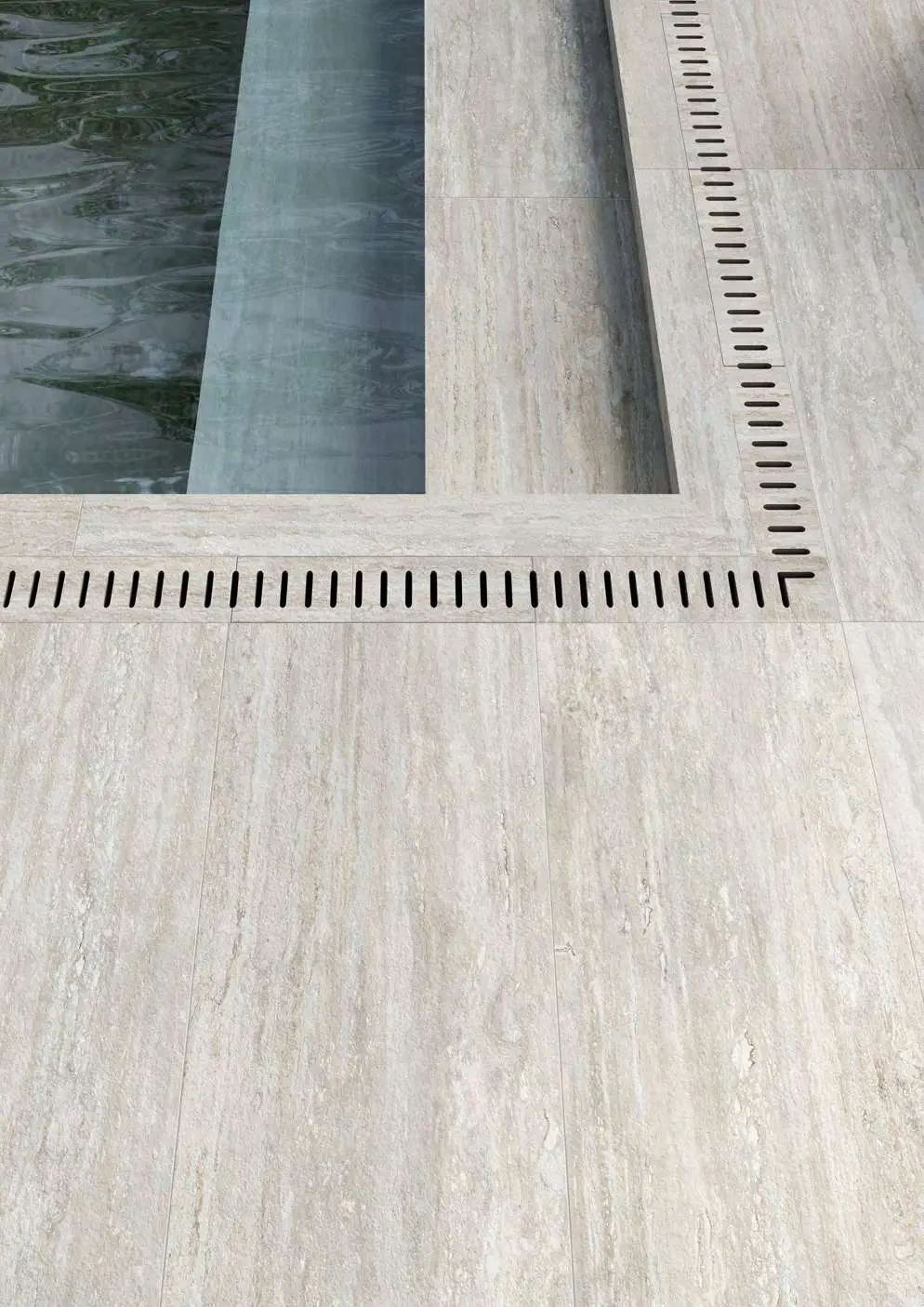I Travertini Grigio Vein Cut 80x160 Natural 9 mm [10]