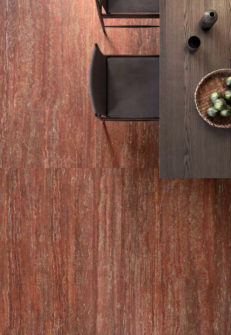 I Travertini Rosso Vein Cut 80x160 Natural 9 mm [12]
