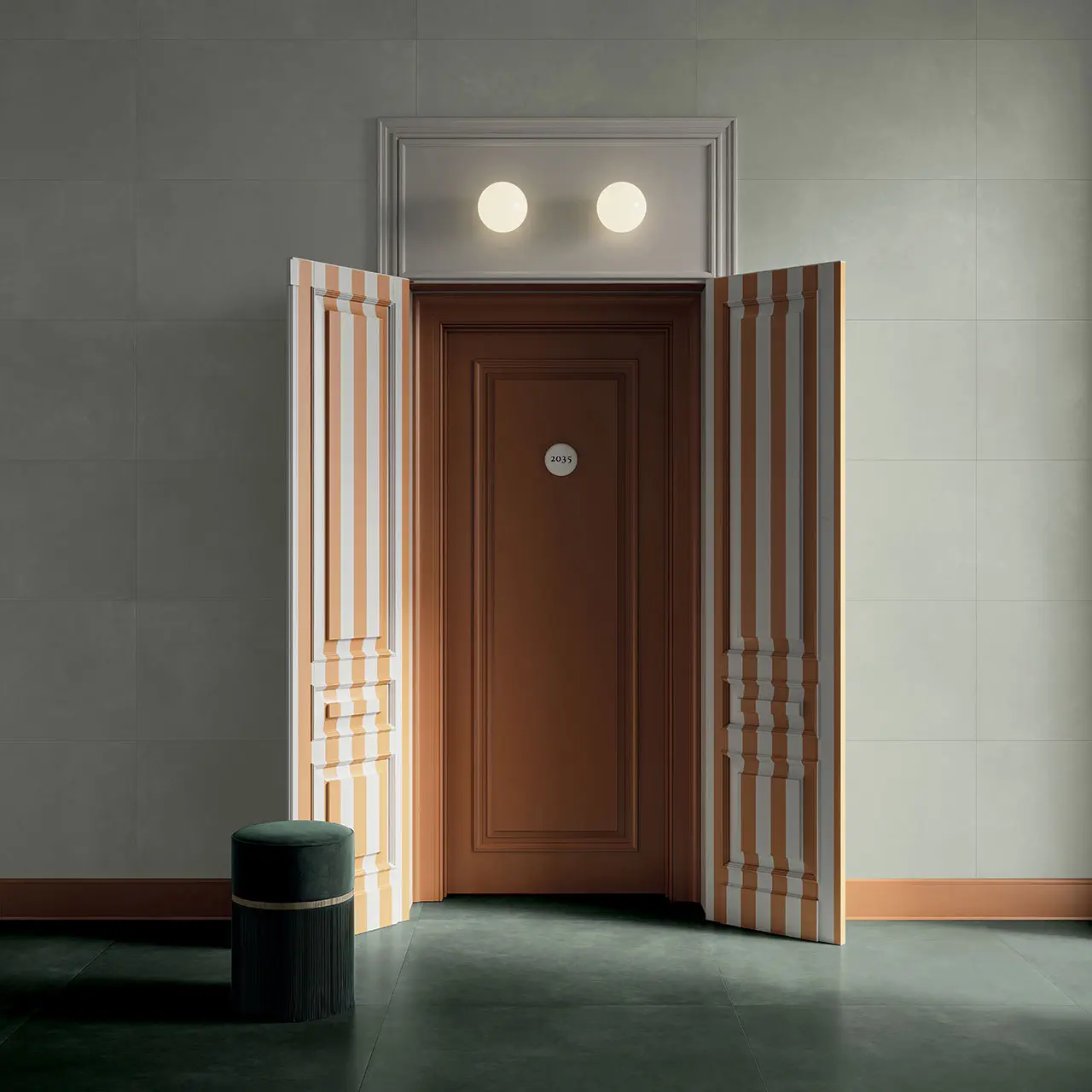 Infinita Oliva 120x120 Natural 9.5 mm [6]
