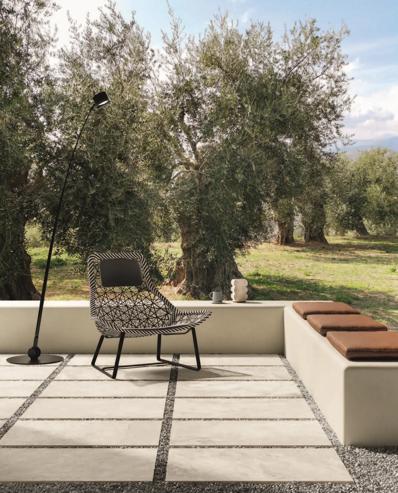 Lavaredo Bianco 20mm 60x60 Antiderapant 20 mm [3]