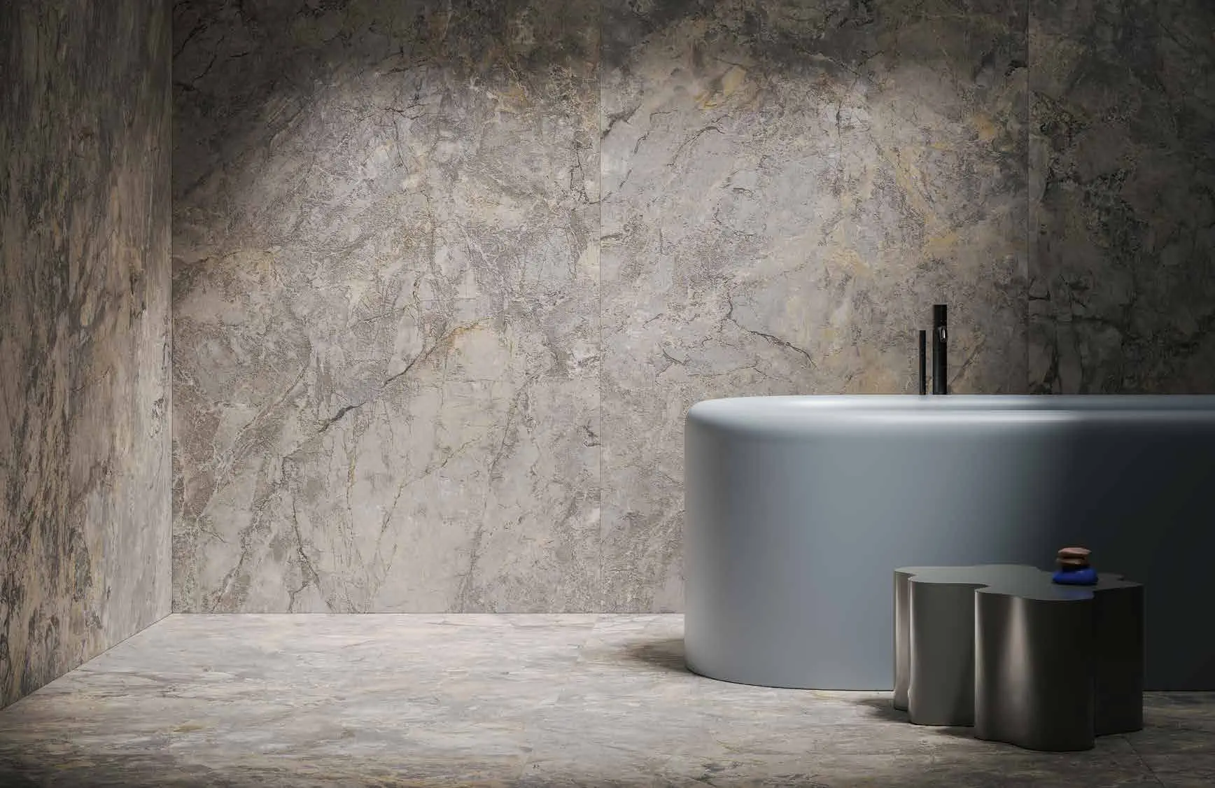 Marble Edition Invisible Grey 120x260 Natural 8.5 mm [13]