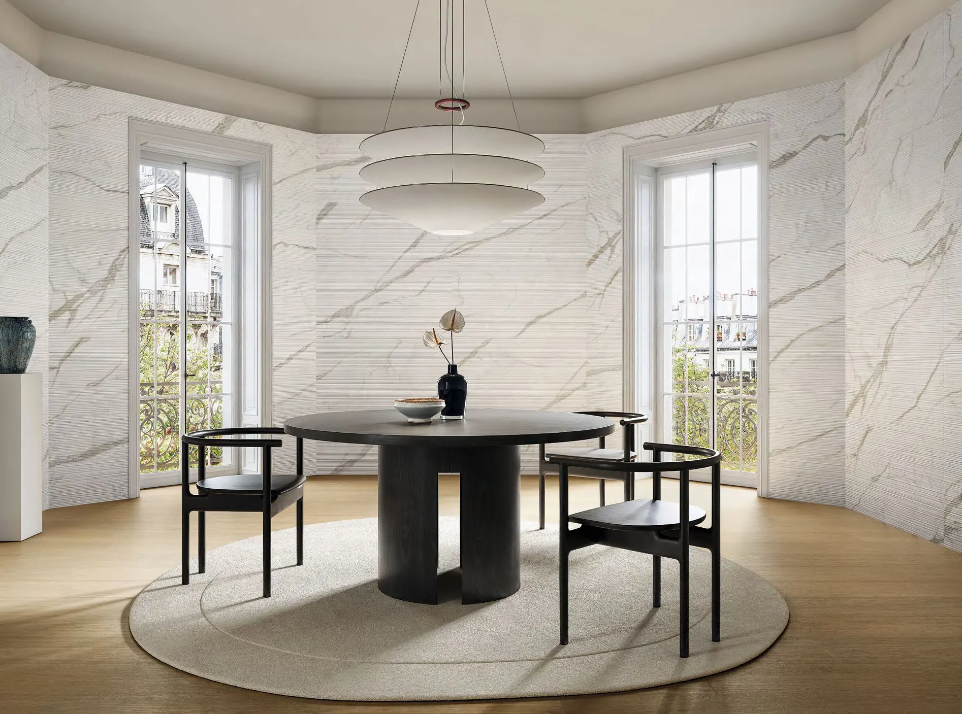 Marble Touch Calacatta Extra Decoro Stripe 60x120 Natural 9 mm [3]