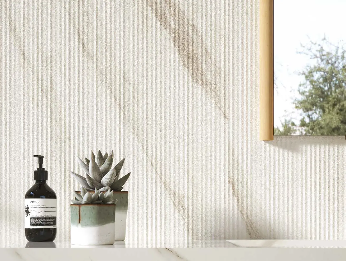 Marvel 3D Crease Calacatta Bernini 50x120 Mat 8.5 mm [6]