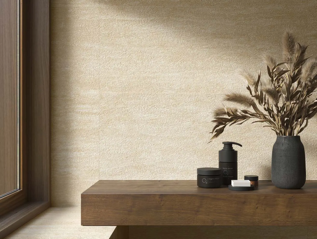 Marvel 3D Reed Travertine Sand 50x120 Mat 8.5 mm [5]