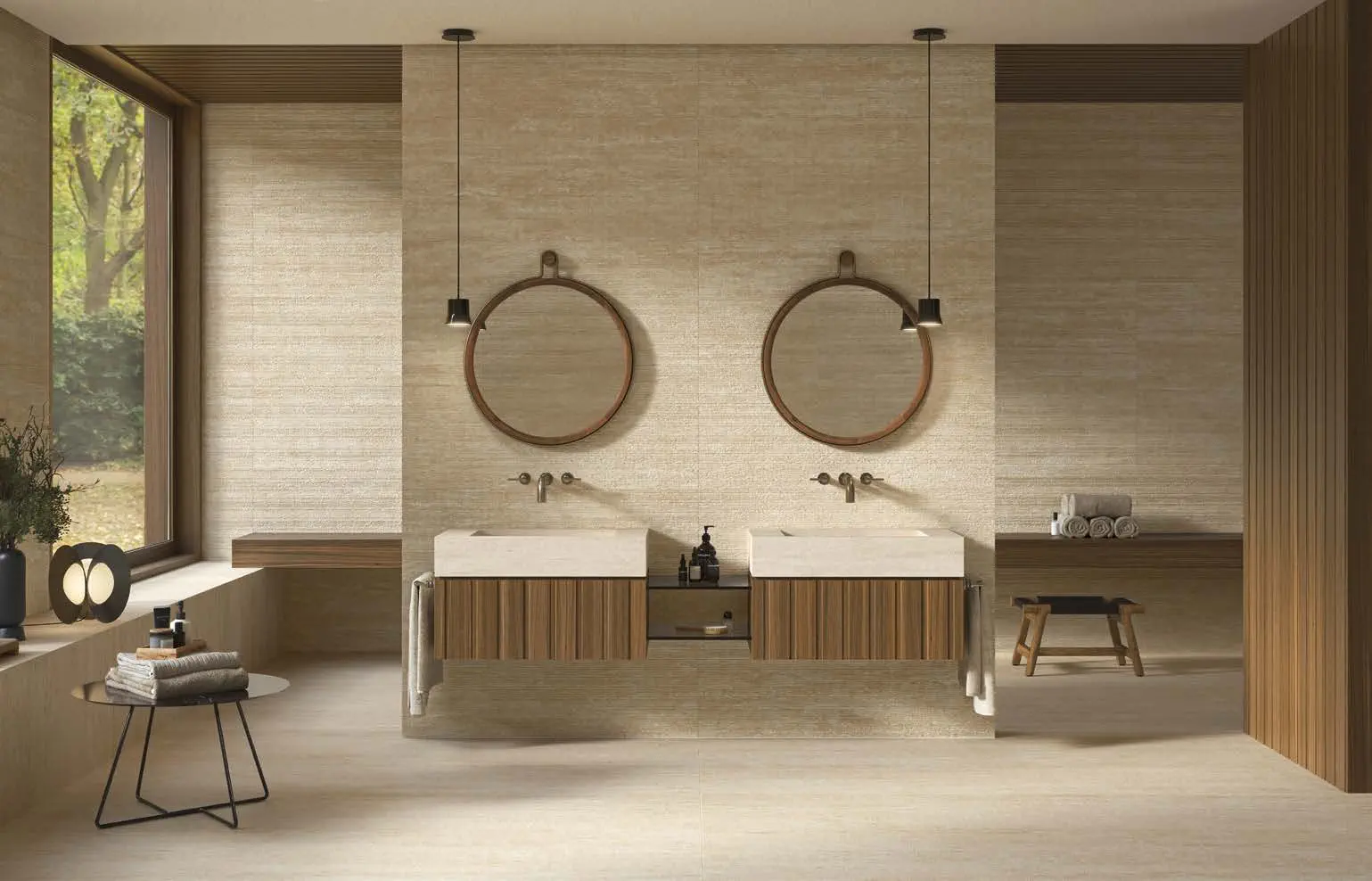 Marvel 3D Reed Travertine Sand 50x120 Mat 8.5 mm [6]