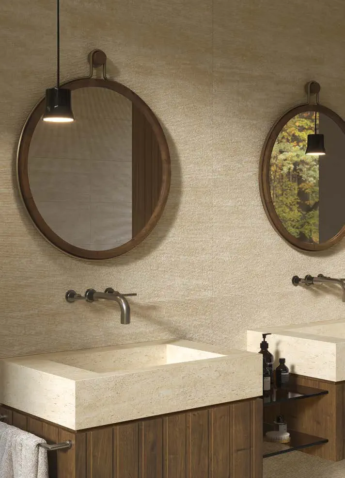 Marvel 3D Reed Travertine Sand 50x120 Mat 8.5 mm [7]