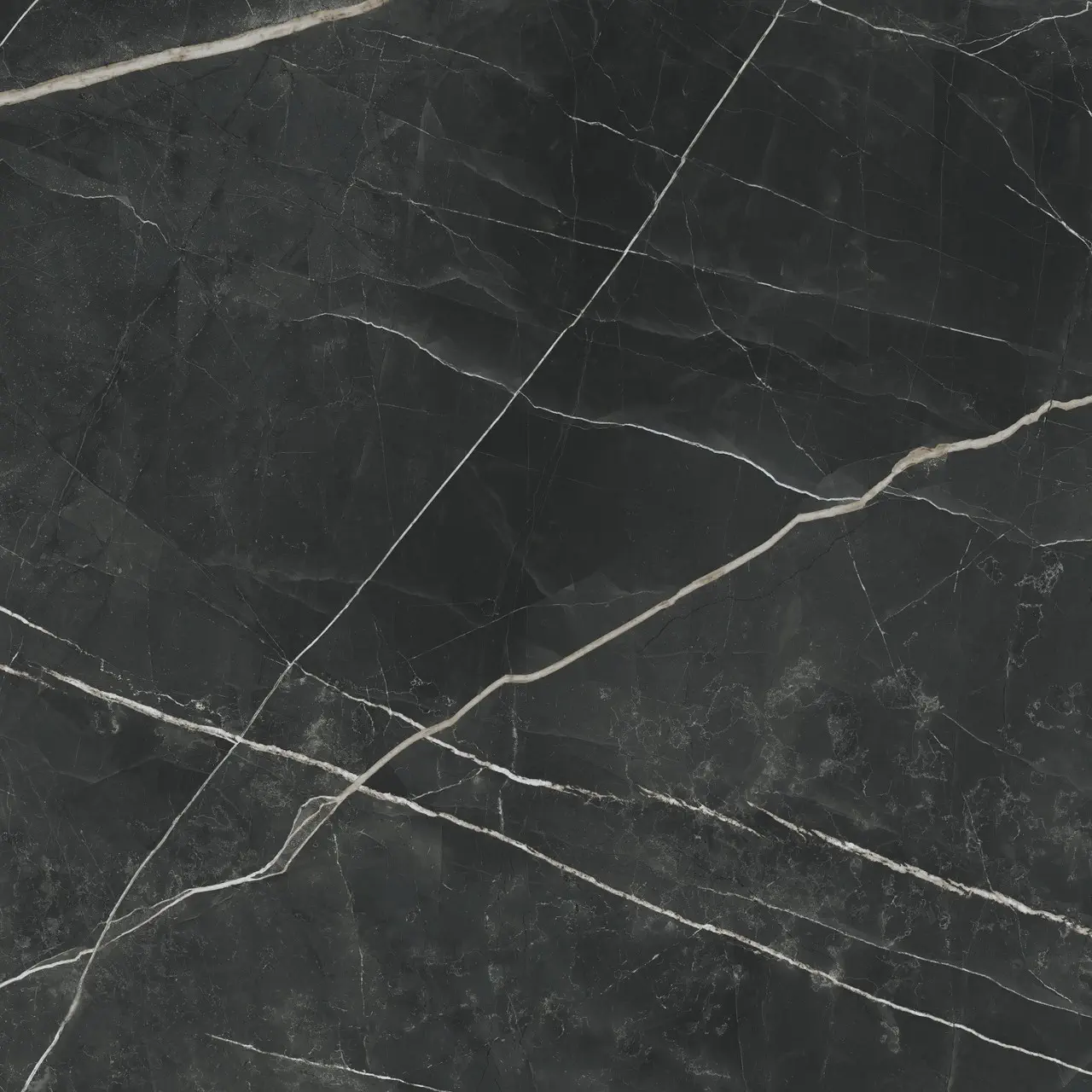 Marvel Gala Calacatta Black 120x120 Lappato 9 mm [8]