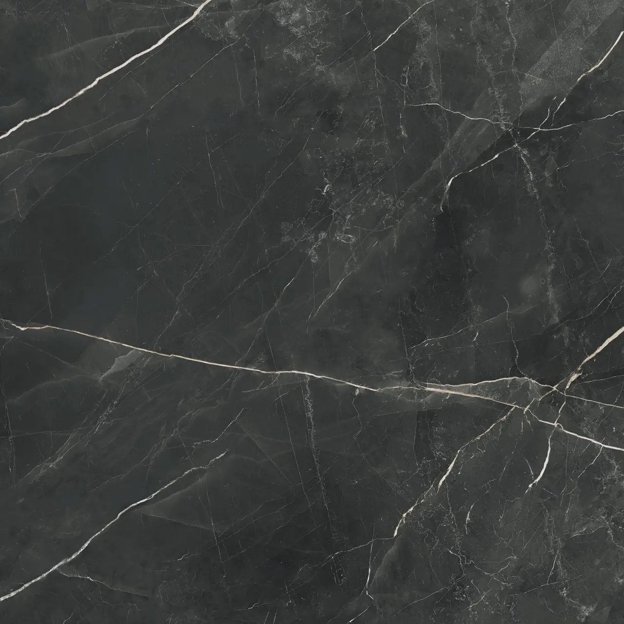Marvel Gala Calacatta Black 120x120 Lappato 9 mm [2]
