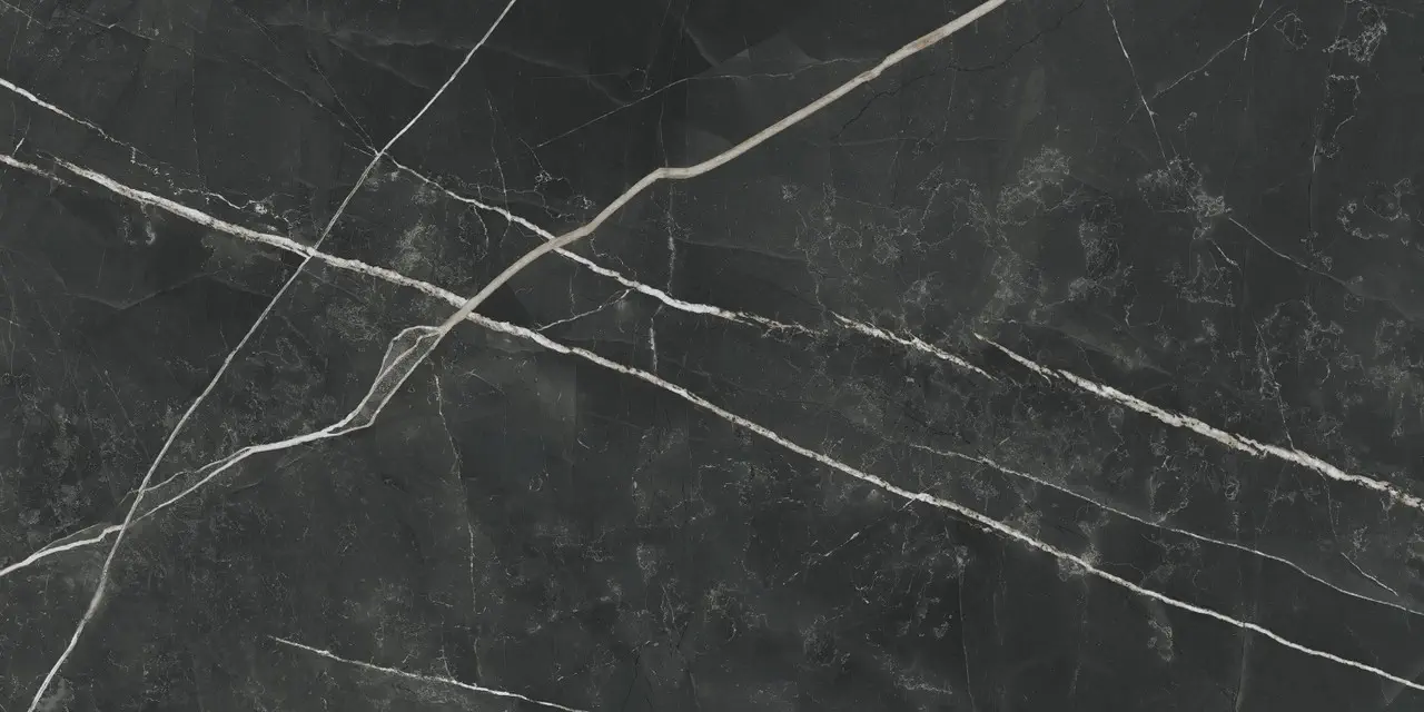 Marvel Gala Calacatta Black 60x120 Lappato 9 mm [3]
