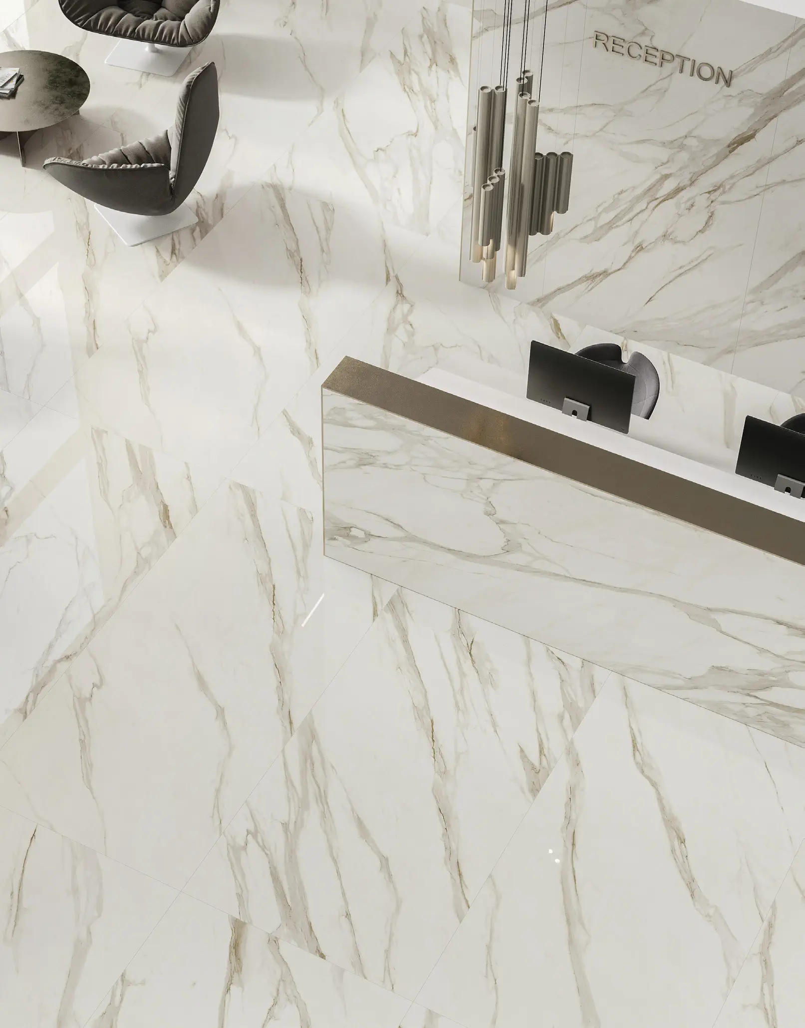 Marvel Meraviglia Calacatta Bernini 60x60 Antiderapant 9 mm [18]