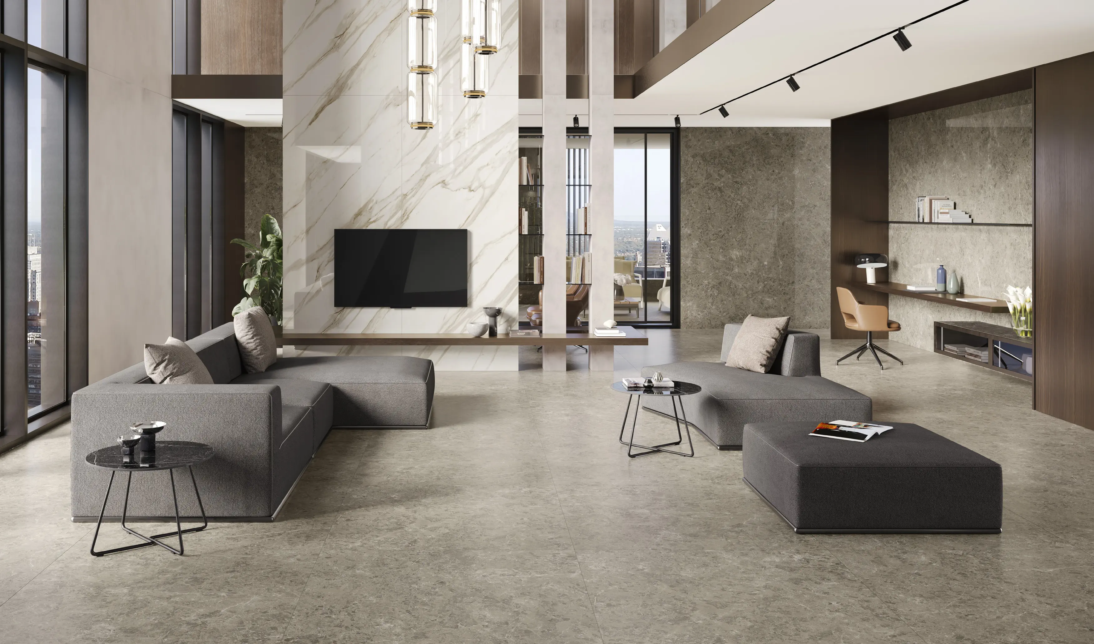 Marvel Meraviglia Grigio Elegante 30x60 Antiderapant 9 mm [11]