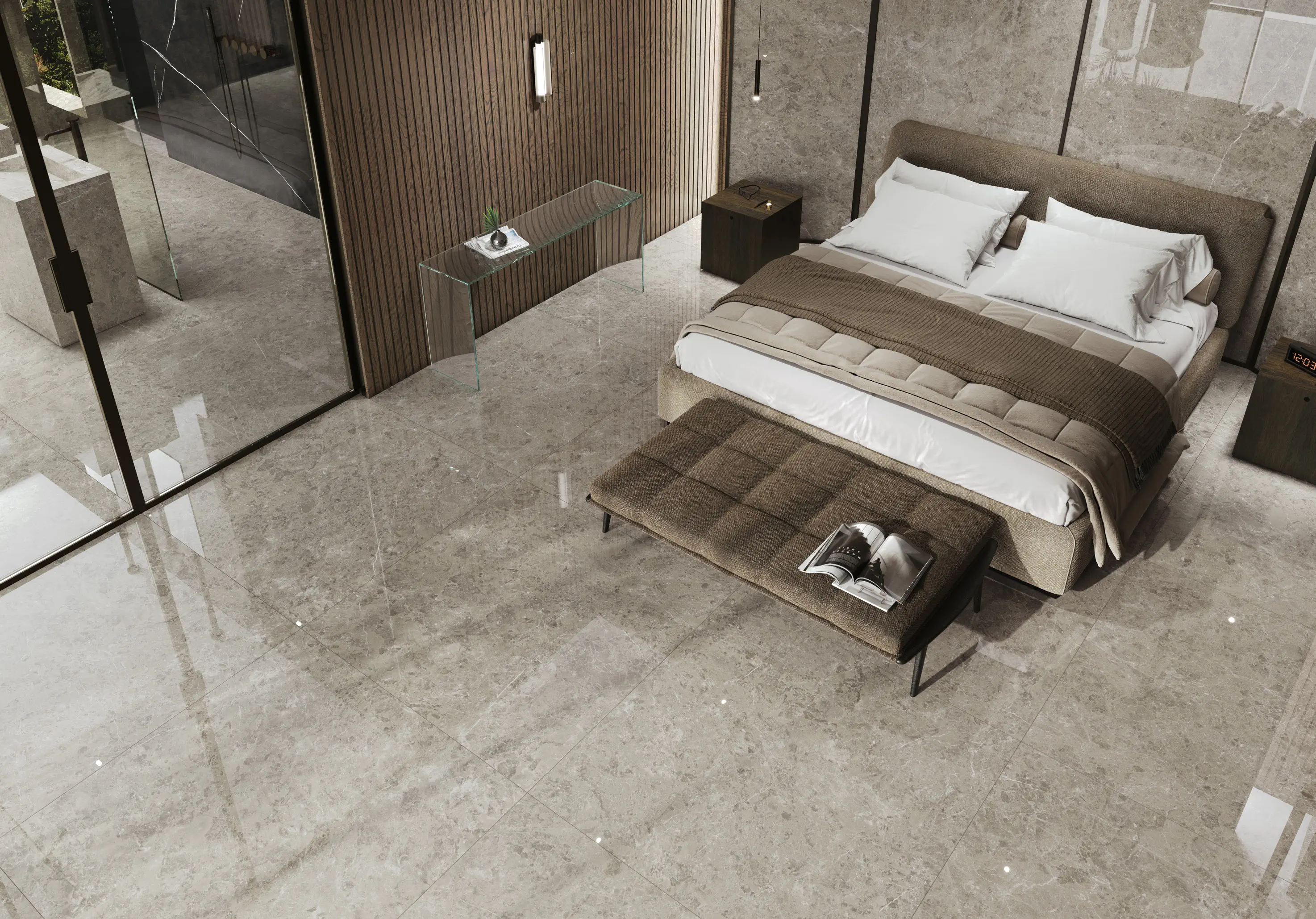 Marvel Meraviglia Grigio Elegante 60x60 Antiderapant 9 mm [20]