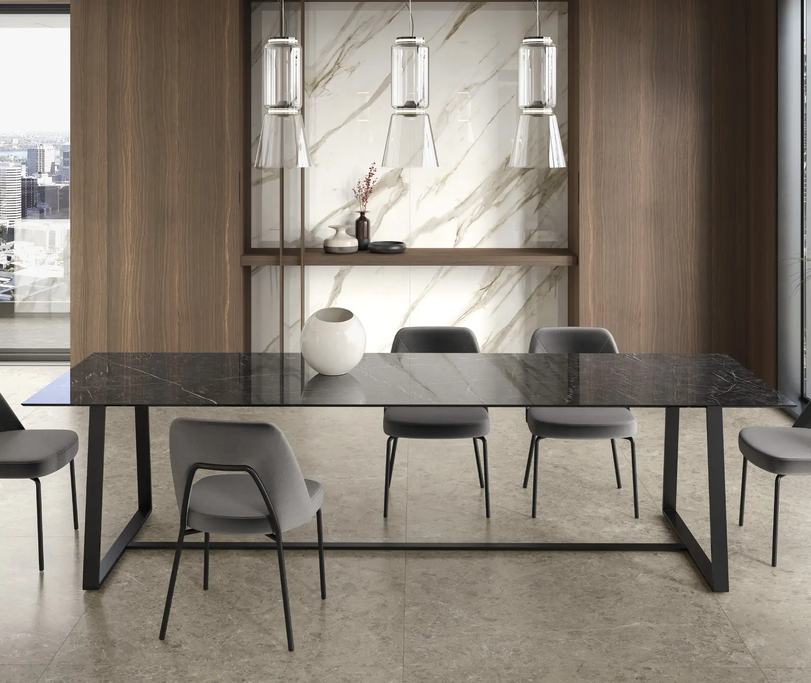 Marvel Meraviglia Grigio Elegante 60x60 Lucios 9 mm [14]