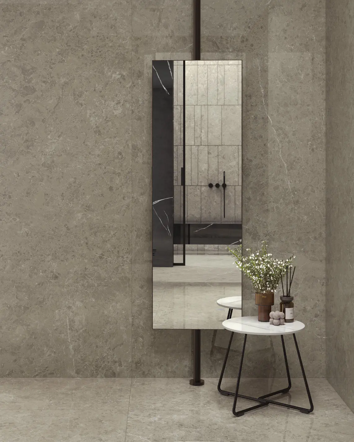 Marvel Meraviglia Grigio Elegante Hammered Outdoor Sensitech 60x120 Antiderapant 20 mm [21]