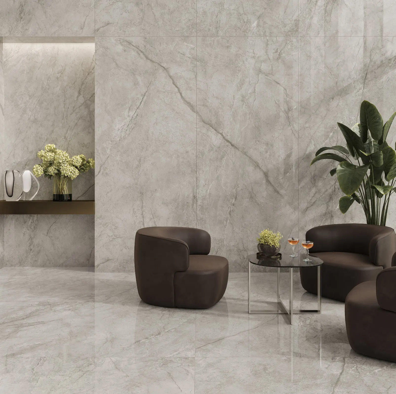 Marvel Meraviglia Silver Majestic 120x120 Satinat 9 mm [12]