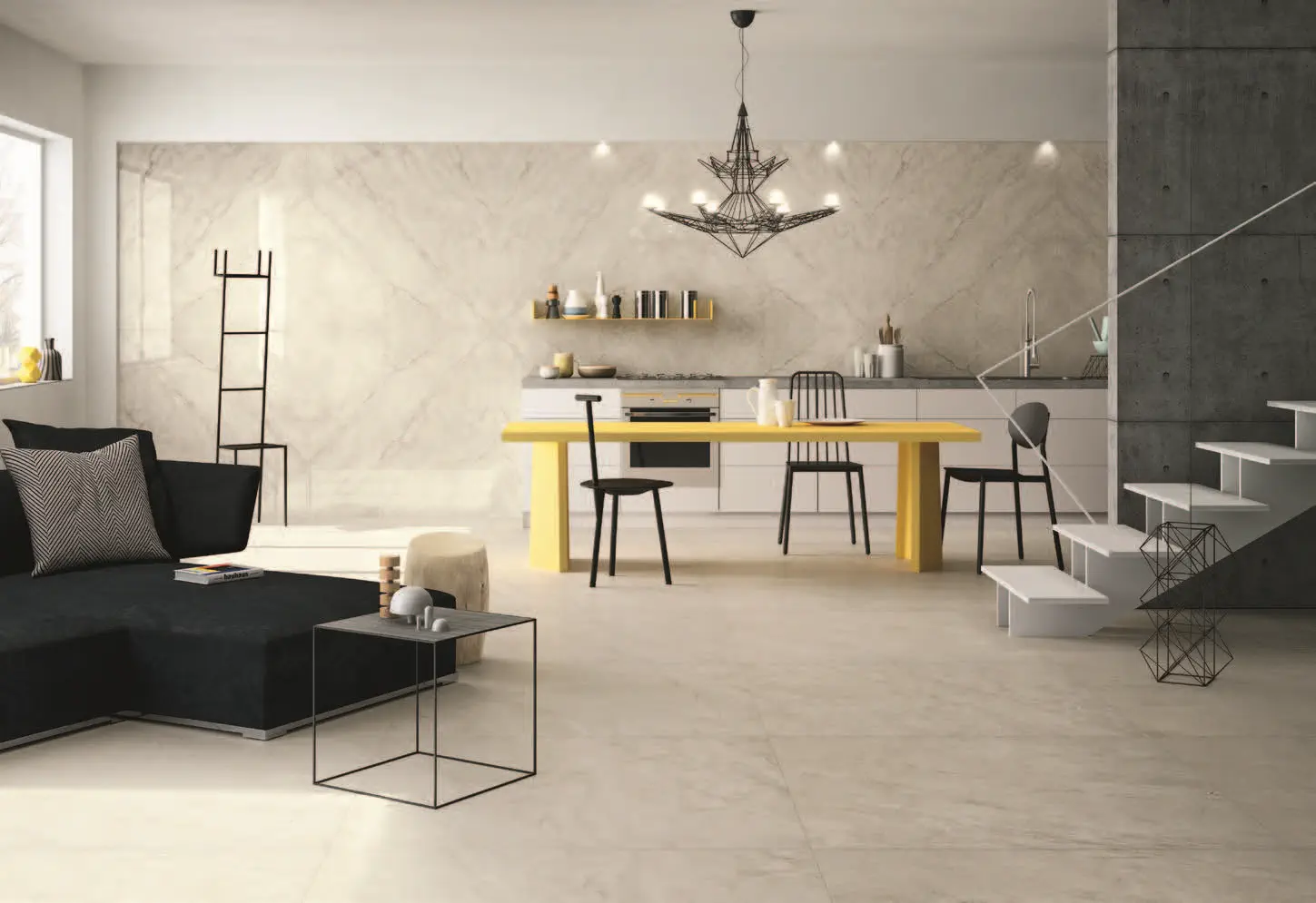 Muse Alb 60x60 Lappato 9 mm [7]
