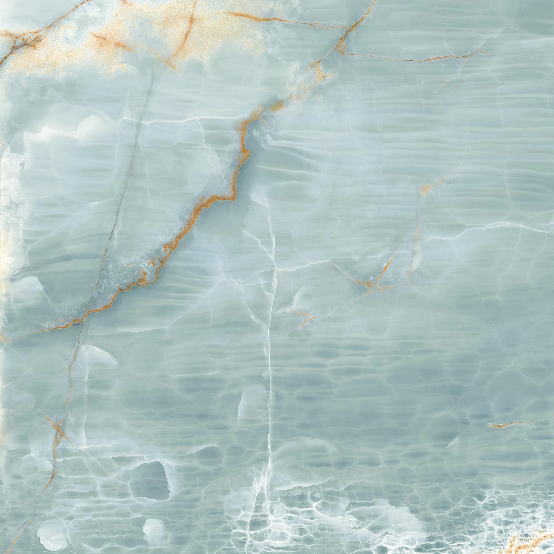 ONYX AQUA BLUE GOLD 120X120 Mat 6.5 mm [8]