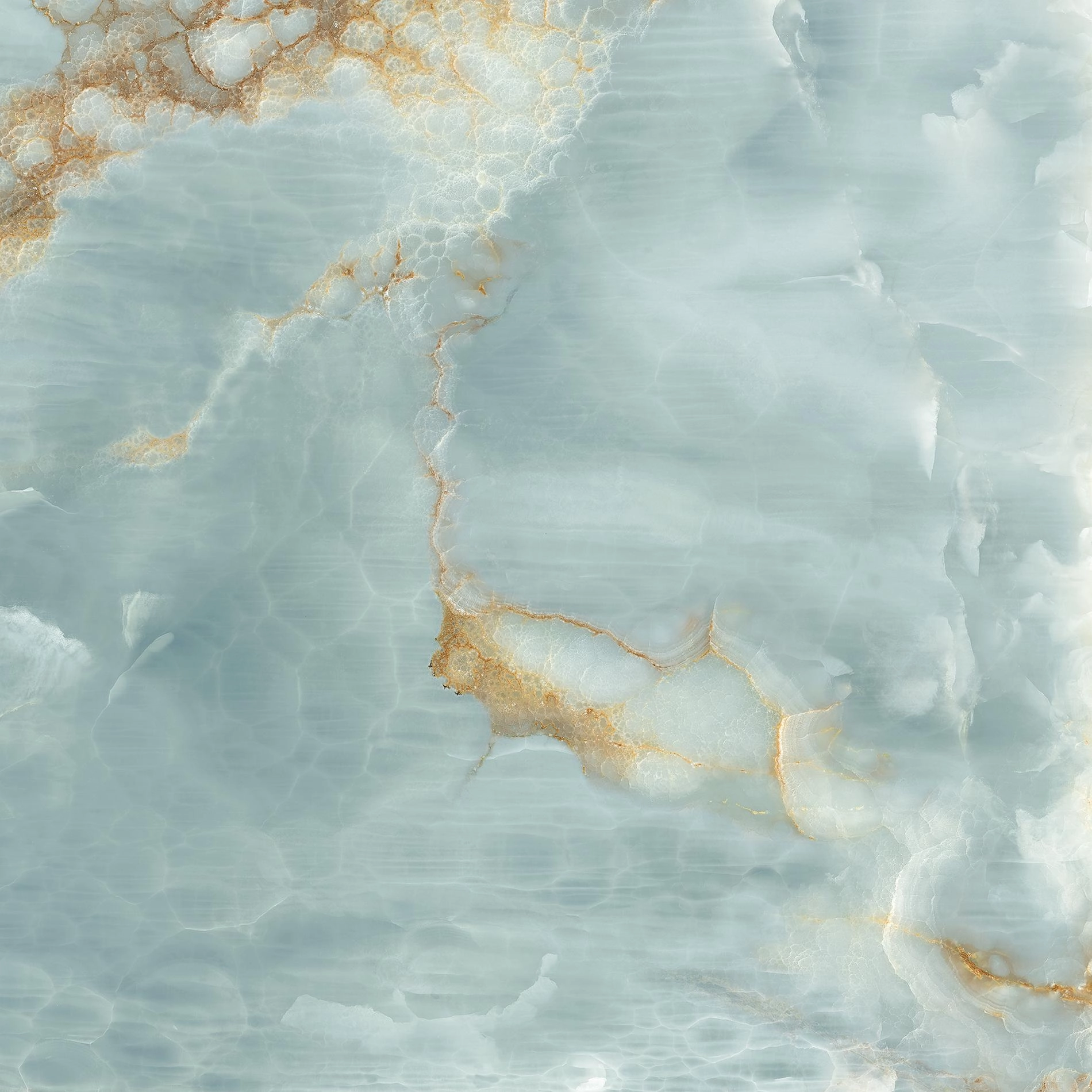 ONYX AQUA BLUE GOLD 30X30 Mat 6.5 mm [4]