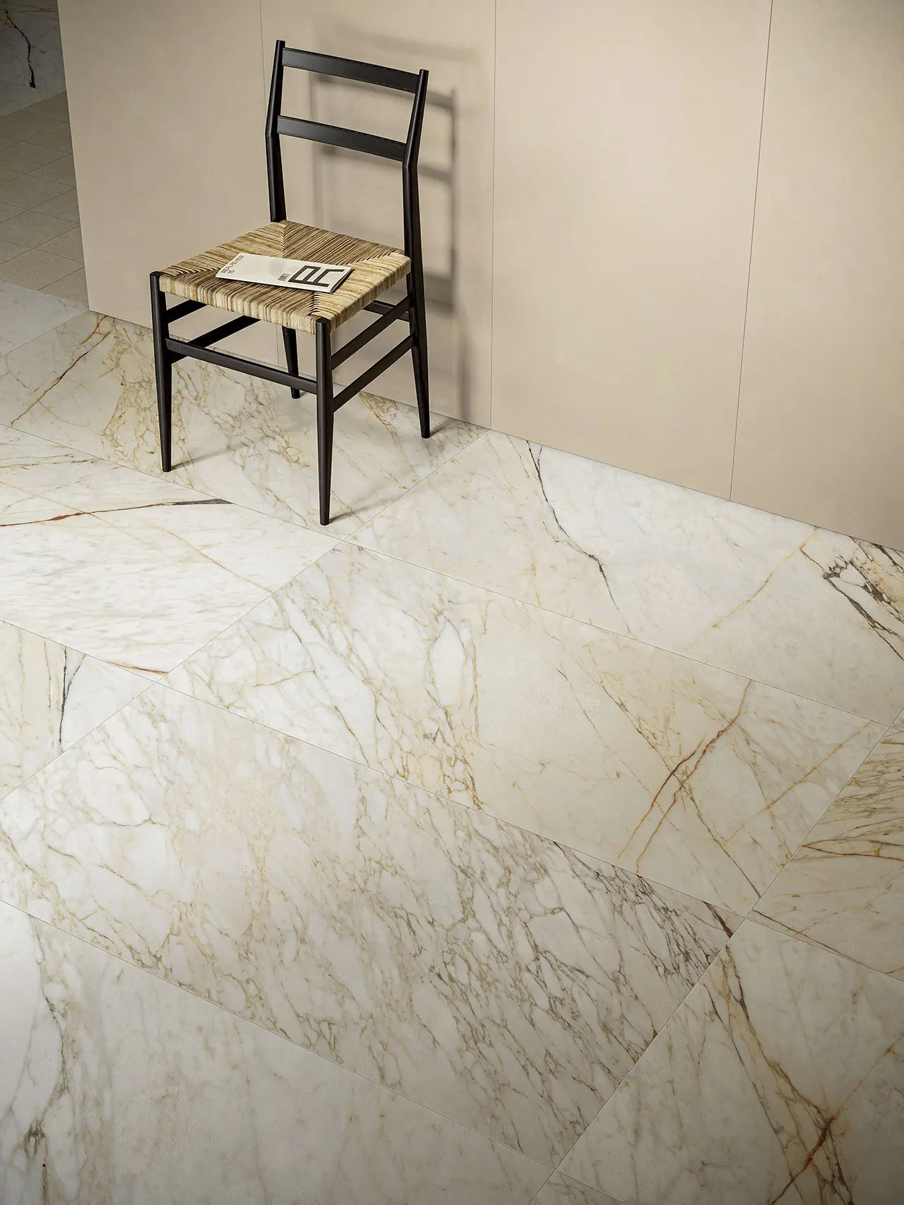 PALAZZO Calacatta Dorato 60x60 Satinat 9.5 mm [7]