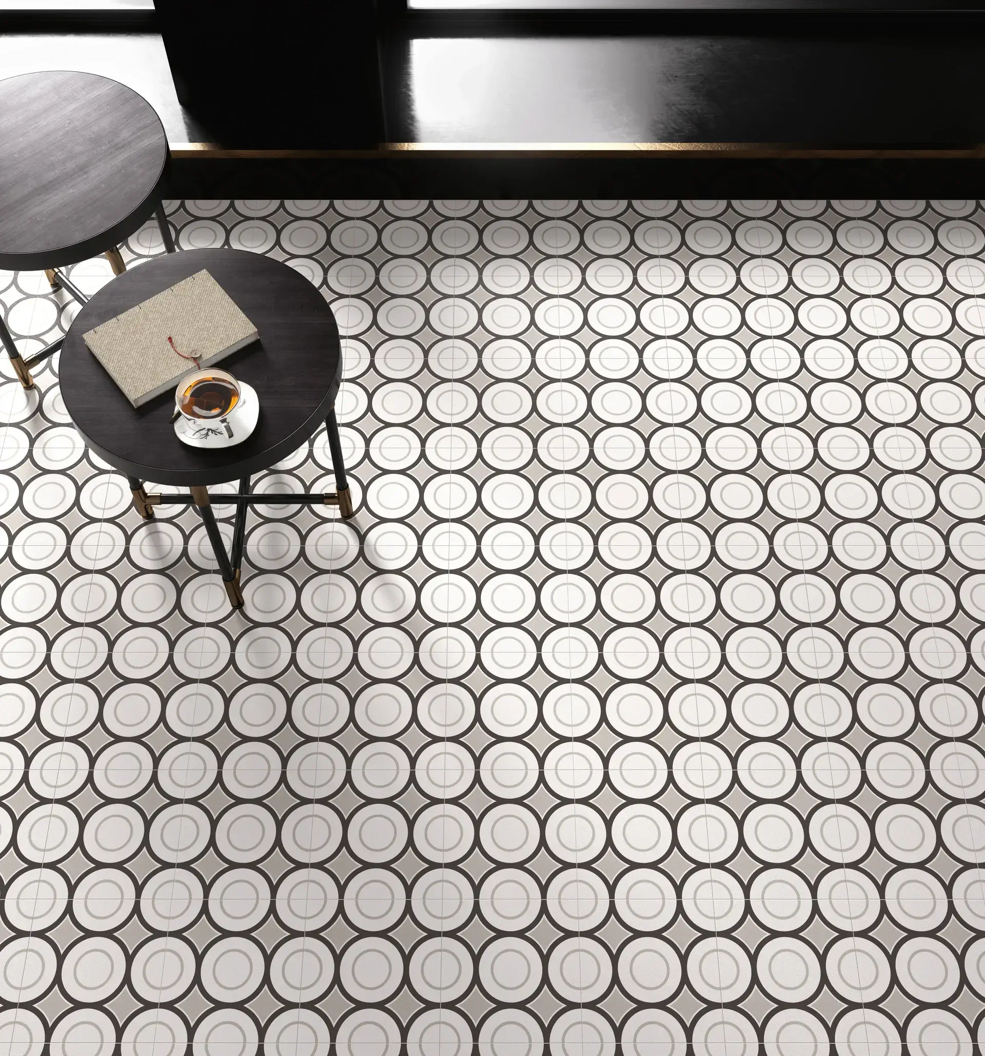 Patchwork Black&White 05 20x20 Natural 9mm [2]