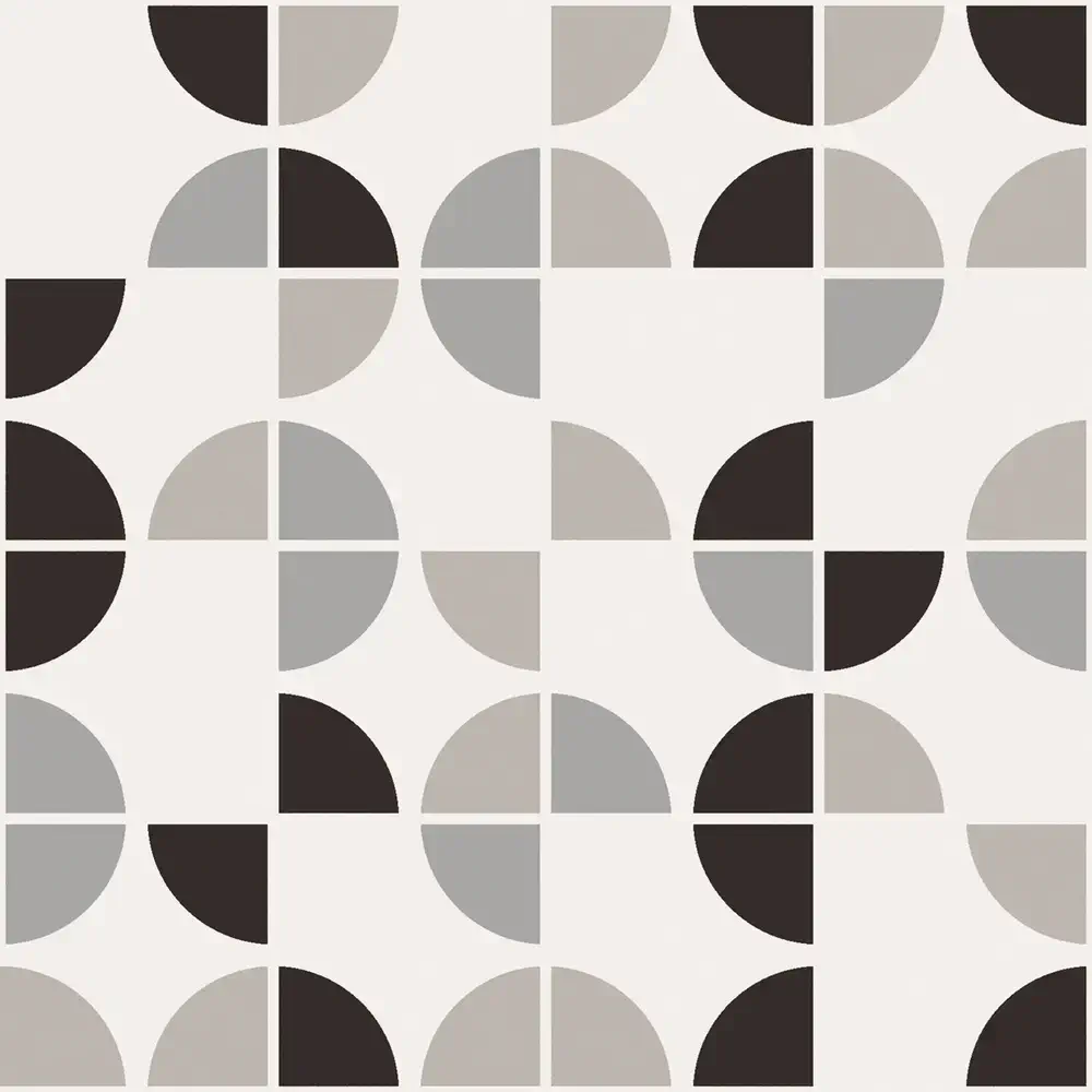 Patchwork Black&White Mix 20x20 Natural 9mm [6]