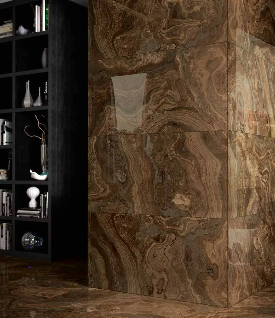 Rhapsody Brown Wave 60x60 Lucios 7 mm [11]