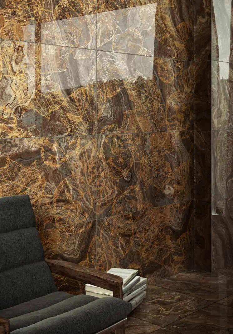 Rhapsody Brown Wave 60x60 Lucios 7 mm [9]