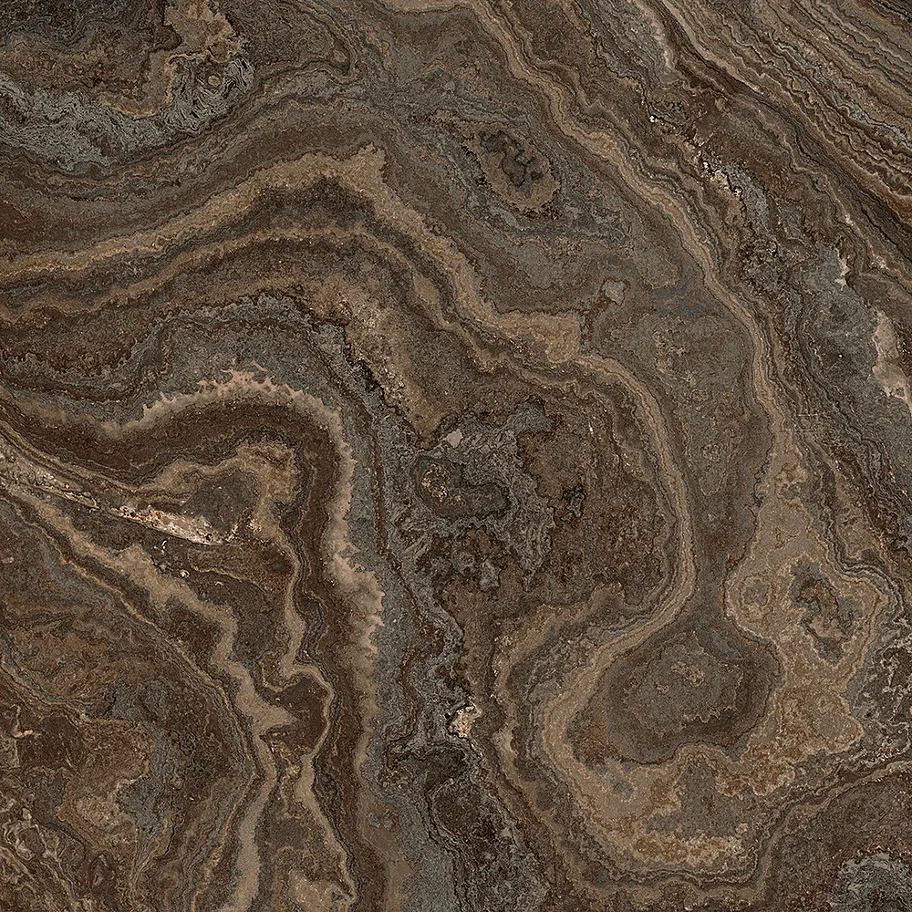 Rhapsody Brown Wave 60x60 Lucios 7 mm [7]