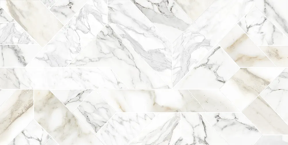 Rhapsody Outline White Decor 60x120 Lucios 7 mm [4]