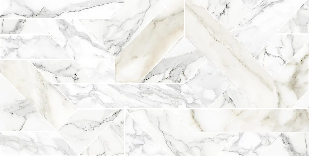 Rhapsody Outline White Decor 60x120 Lucios 7 mm [5]