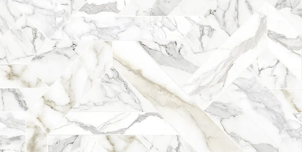 Rhapsody Outline White Decor 60x120 Lucios 7 mm [3]