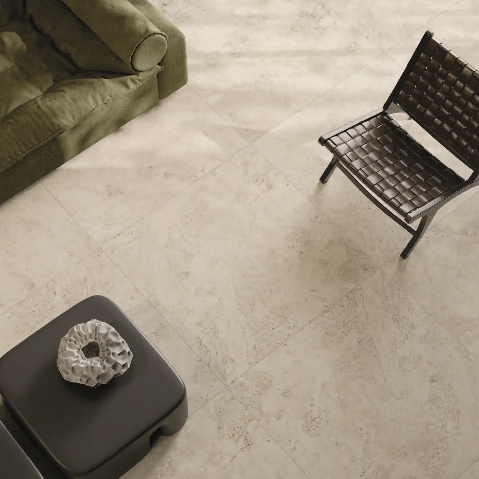 Sensi Roma Cross Ivory 120x120 Natural 8.5 mm [7]