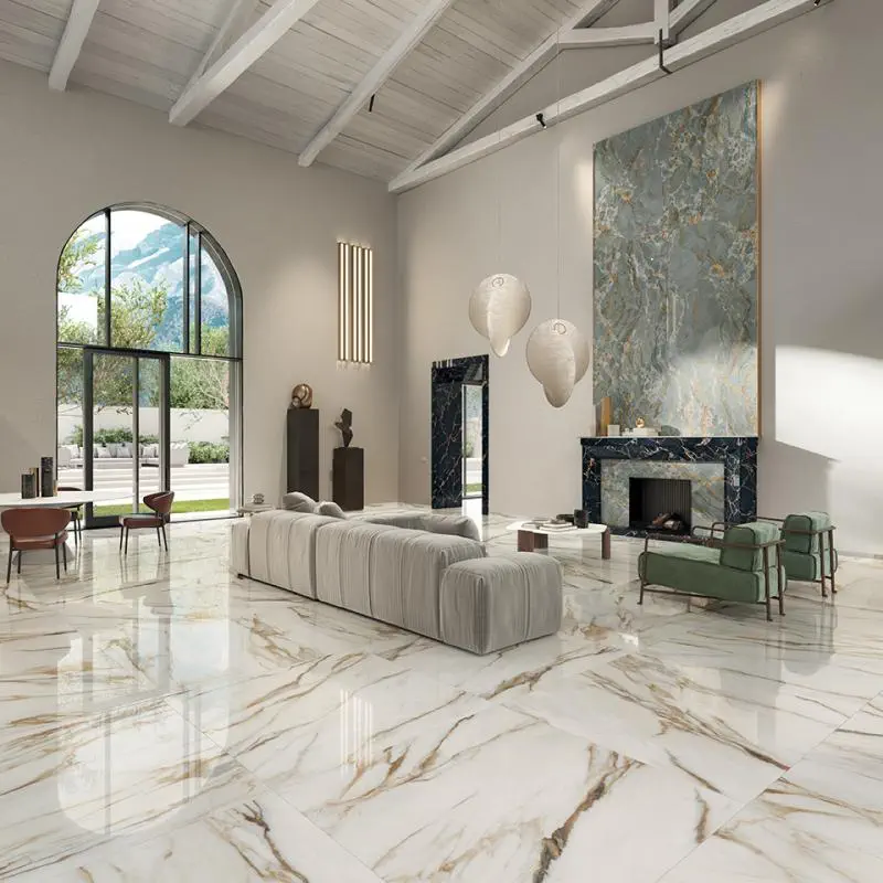 Sensi Signoria Calacatta Vena Oro 120x120 Lux 8.5mm [12]