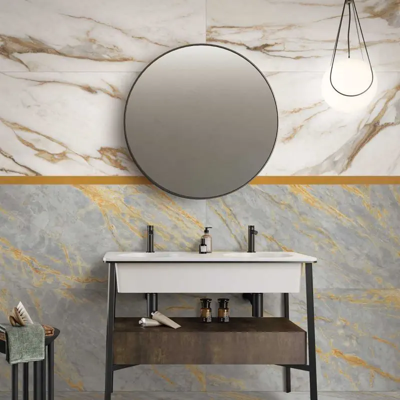 Sensi Signoria Calacatta Vena Oro 120x280 Lux 6mm [12]