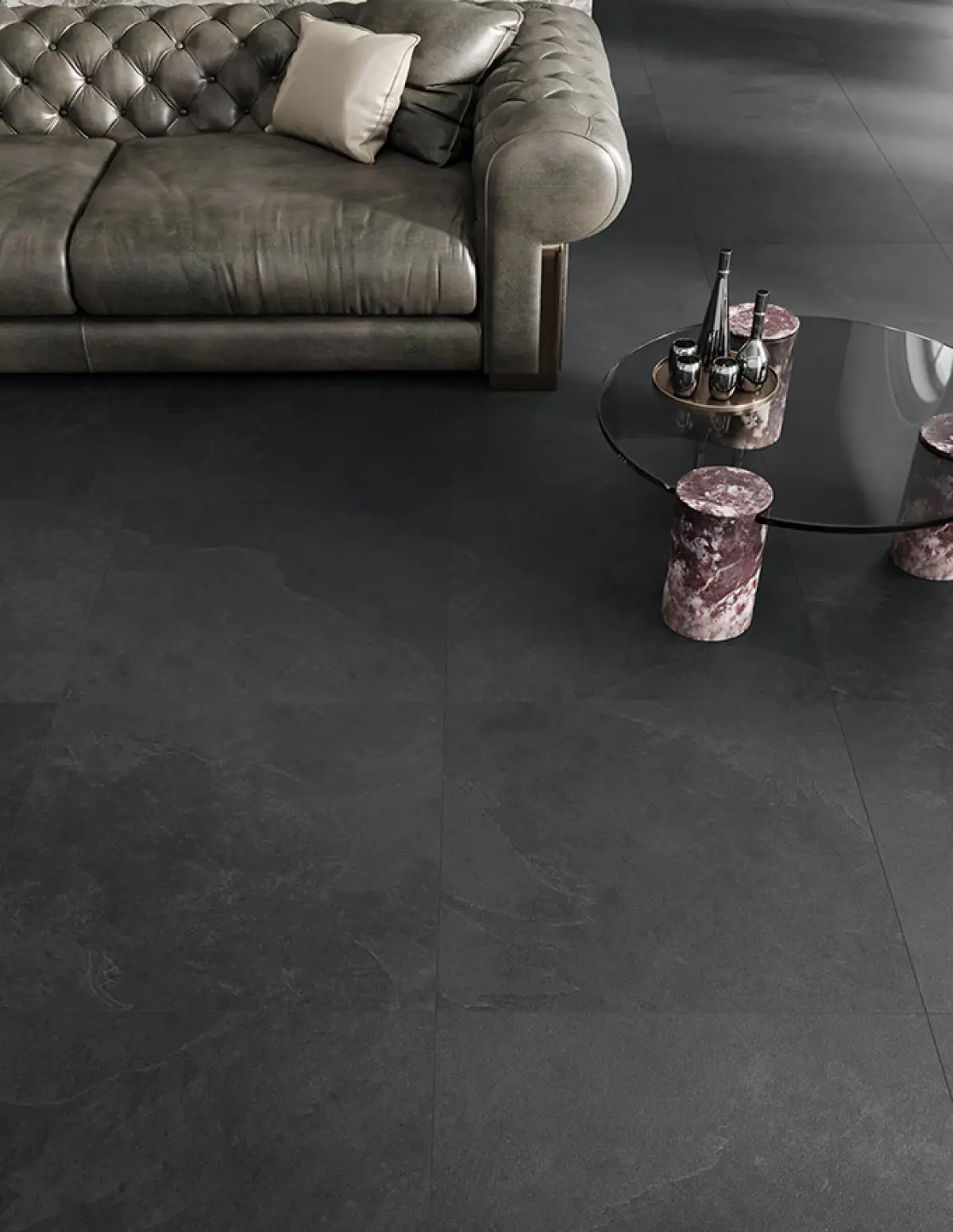 Slab2 Dark 60x60 Mat 9 mm [9]