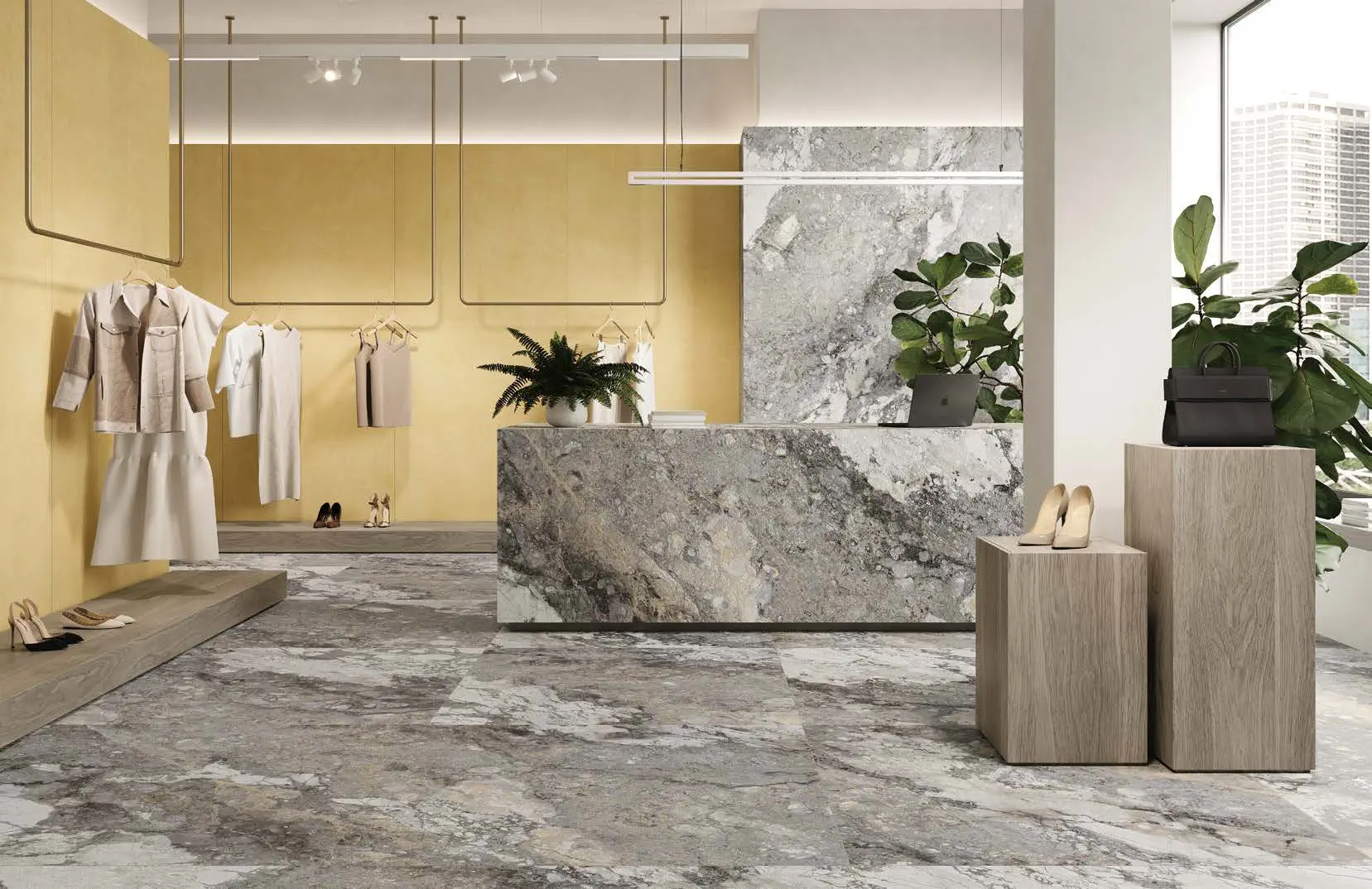 The Rock Grey Invisible 60x120 Natural 10 mm [9]
