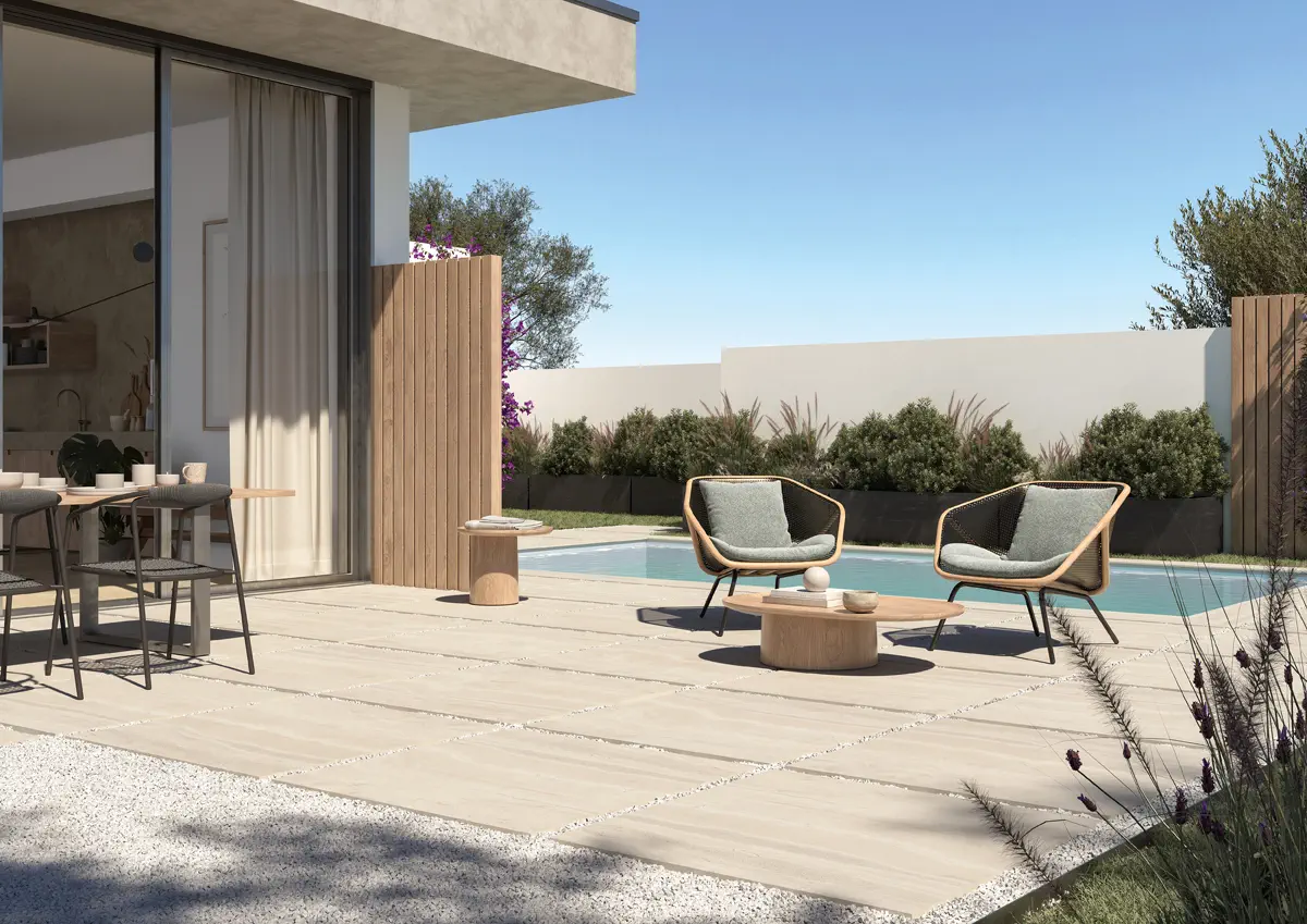 The Rock Travertino Argentum 120x120 Natural 6.5 mm [6]