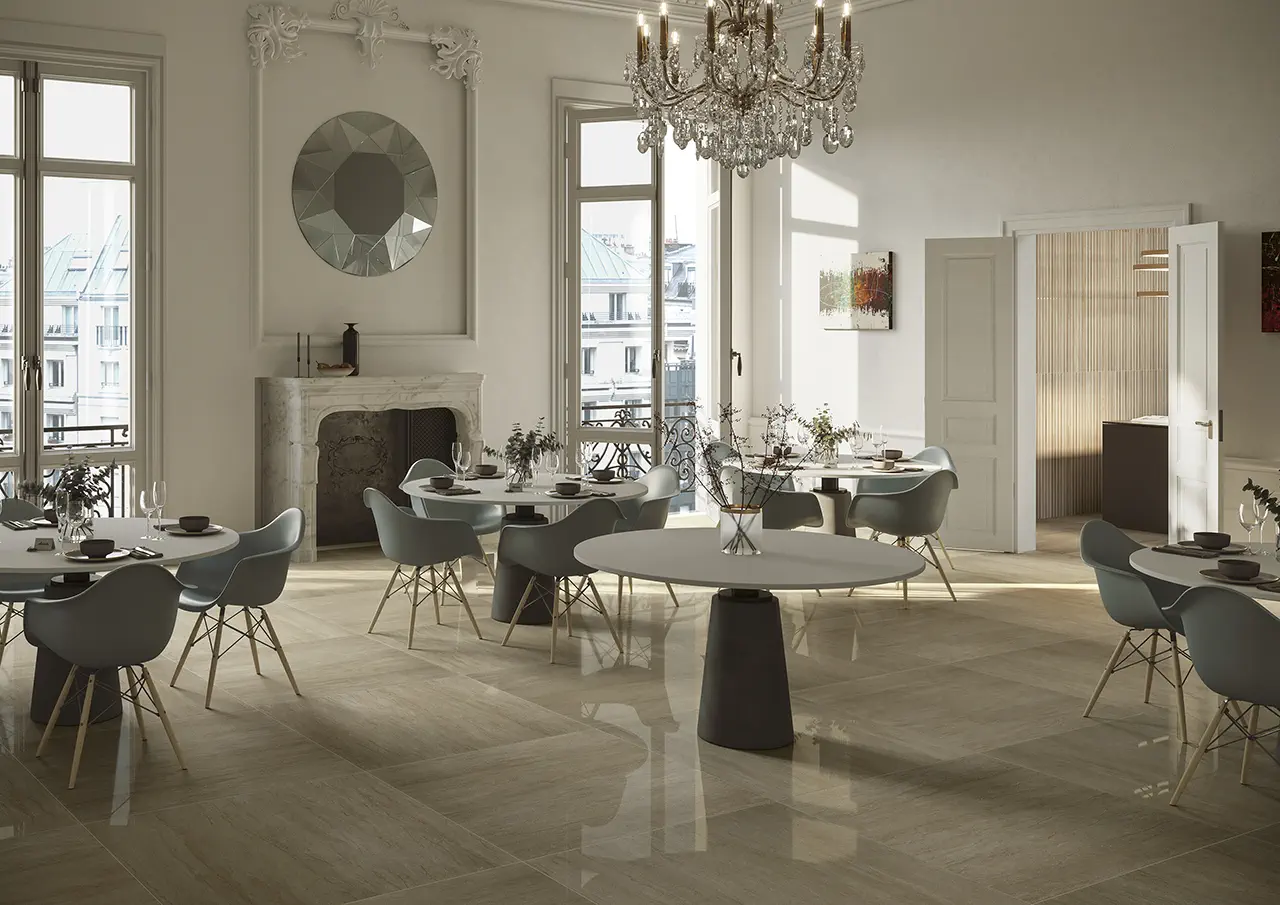 Travertini Due Beige 60x60 Natural [4]