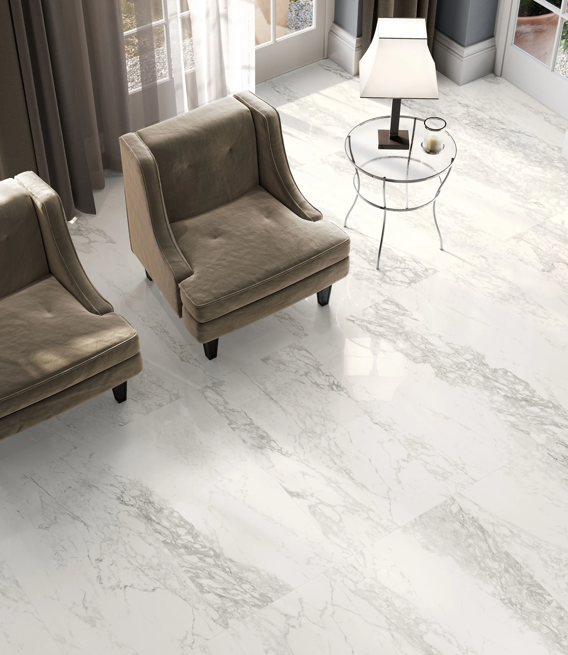 Trumarmi Arabescato 60x120 Natural 10 mm [13]