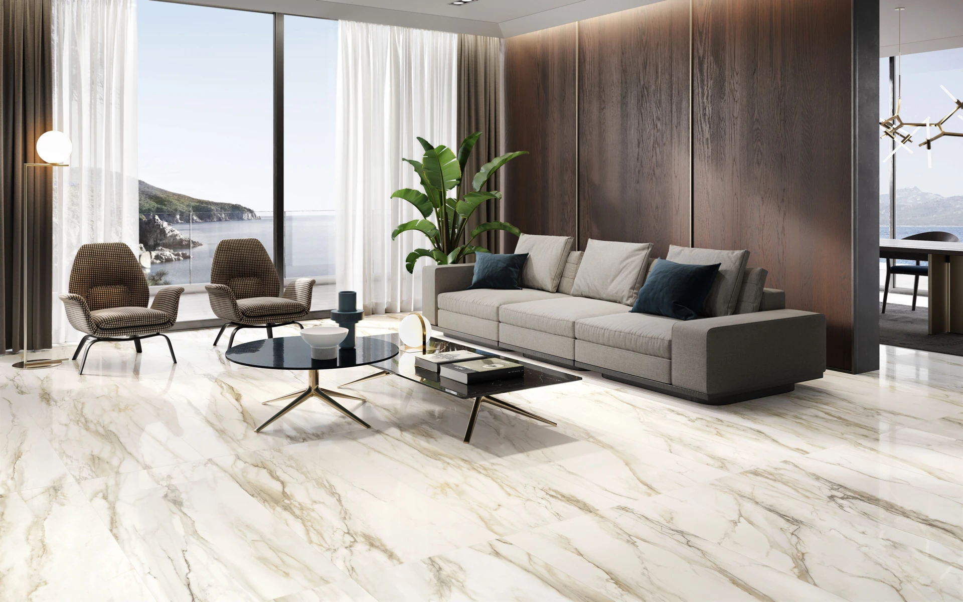 Trumarmi Gold 90x180 Lappato 10 mm [11]