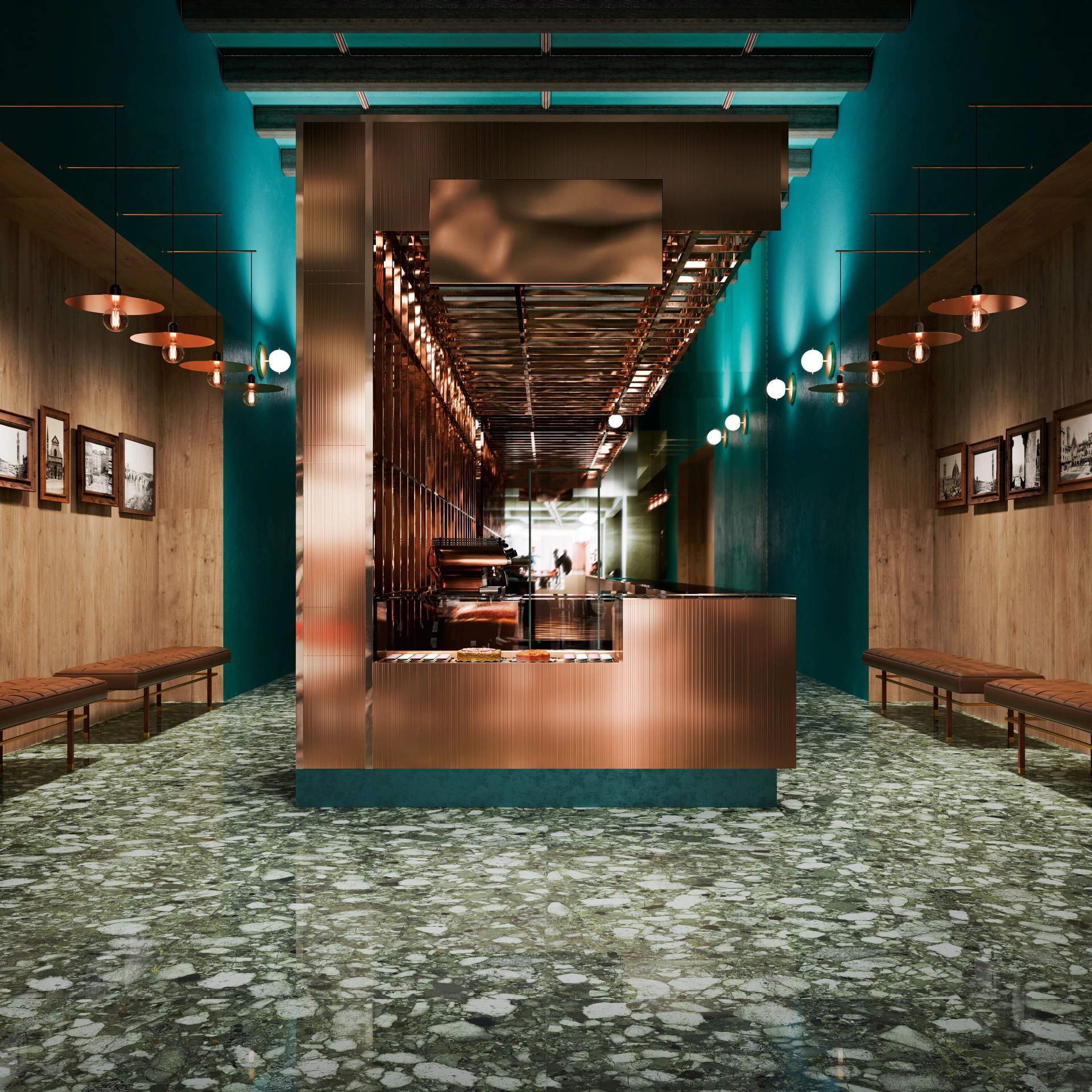 Venistone Emerald 120x120 Natural [12]