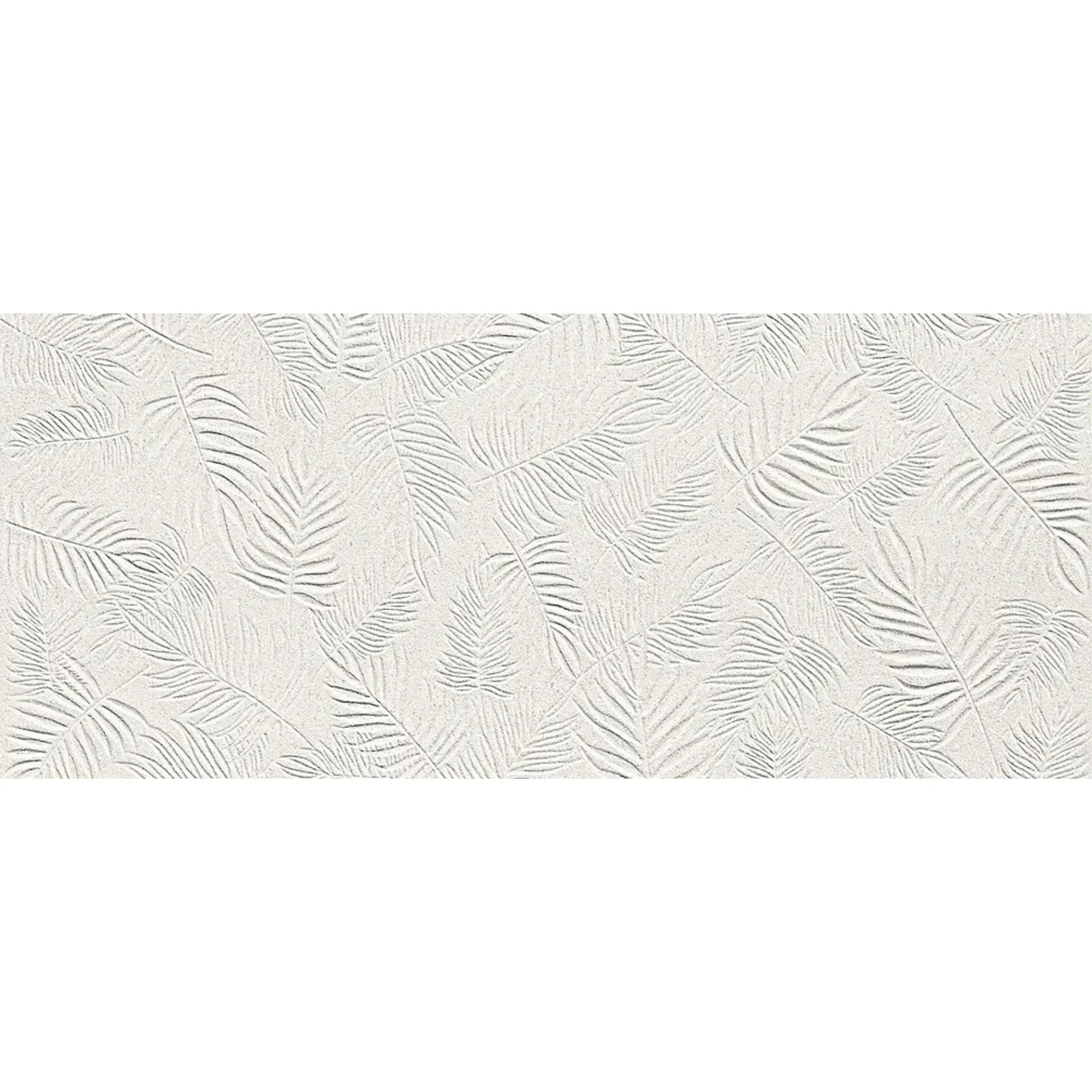 Atlas Concorde - 3D Wall Carve 3D Leaf White 40x80 Mat 8.5 mm
