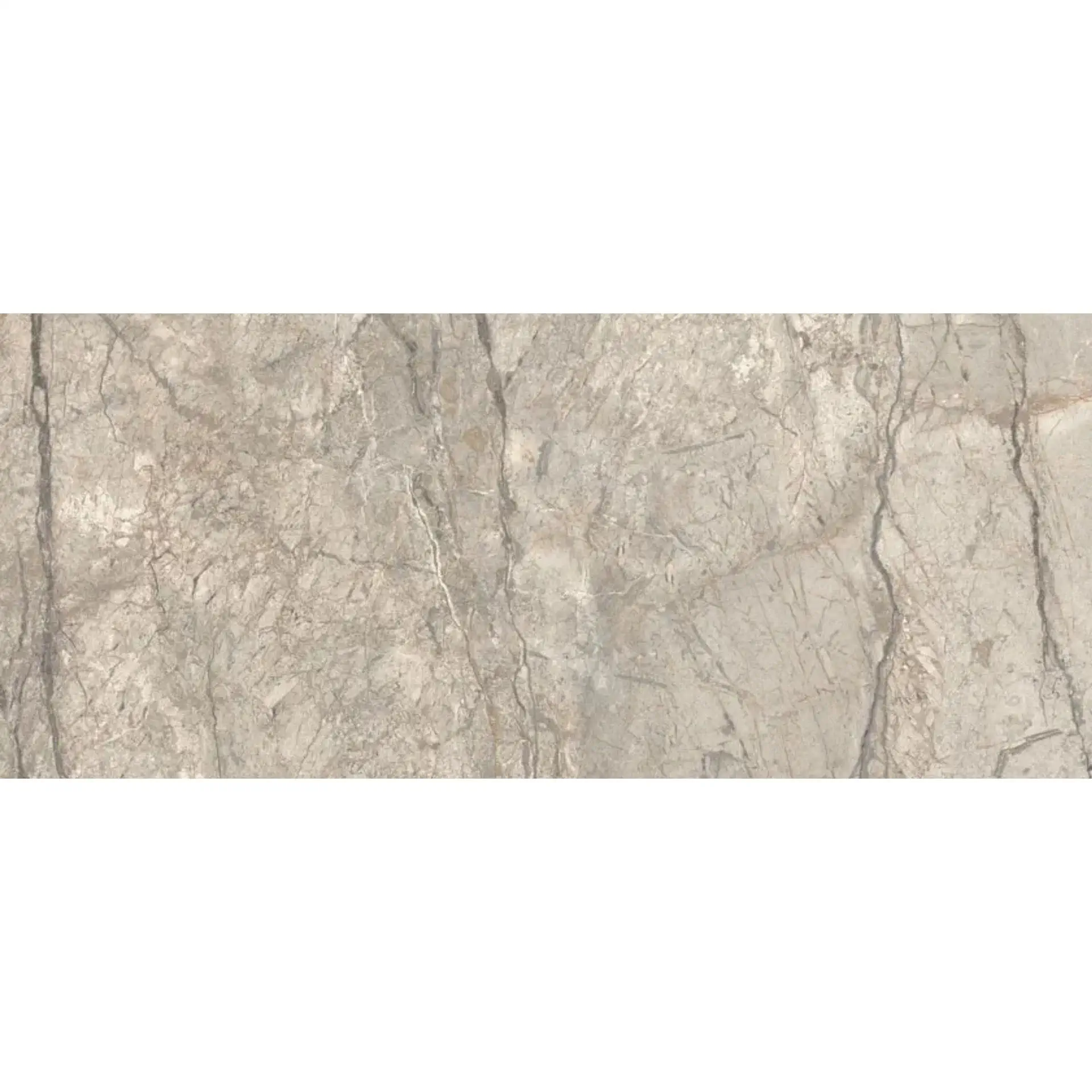 Caesar - Marble Inspiration - Anima Futura Amazing Silver 120x278 Lucidato 6 mm
