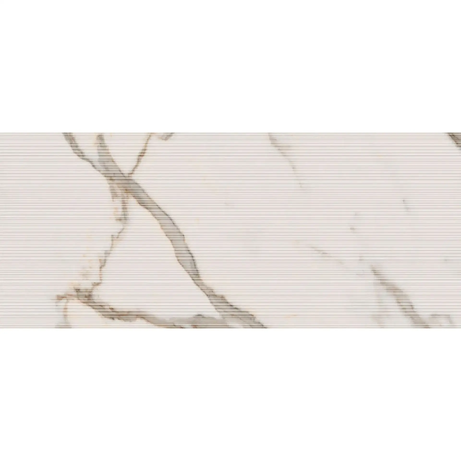 Caesar - Marble Inspiration - Anima Futura Golden White 60x120 Stripes 9 mm
