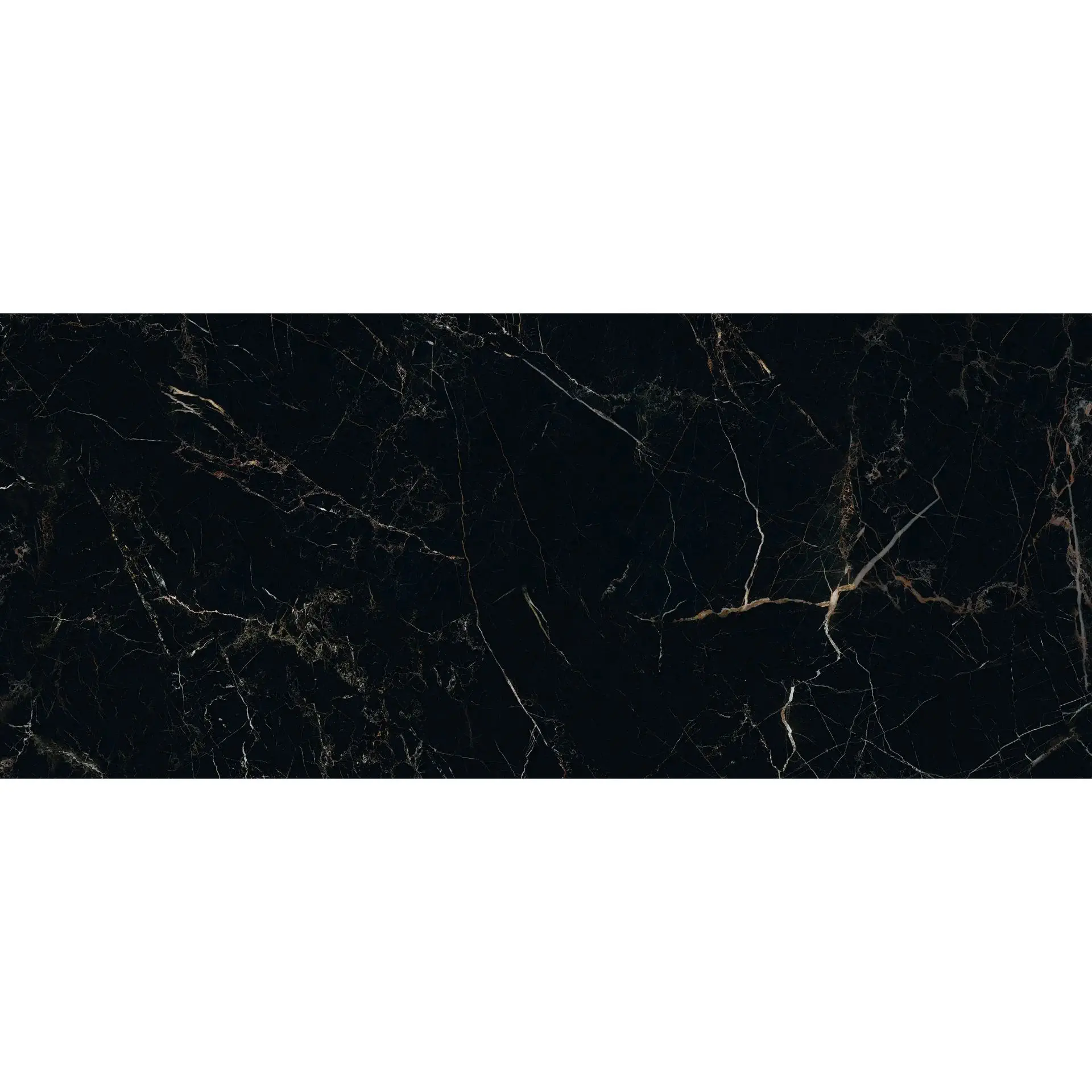 Caesar - Marble Inspiration - Anima Nero Atlante 60x120 Lucidato 9 mm