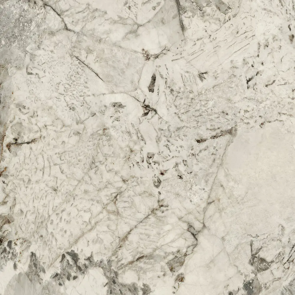 Caesar - Marble Inspiration - Anima Wonder Glacier 120x120 Lucidato 9 mm