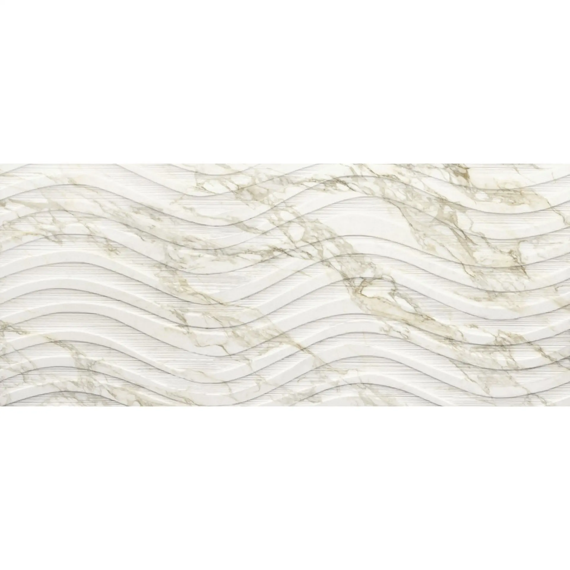 Italgraniti - Marble Experience - Calacatta Gold Onda 60x120 Texturat 9.5mm