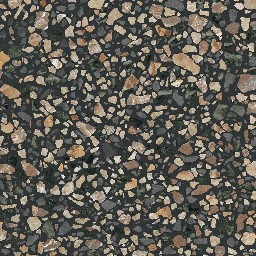 Caesar - CiViC - CiViC Multicolor Black 60x60 Mat 9 mm