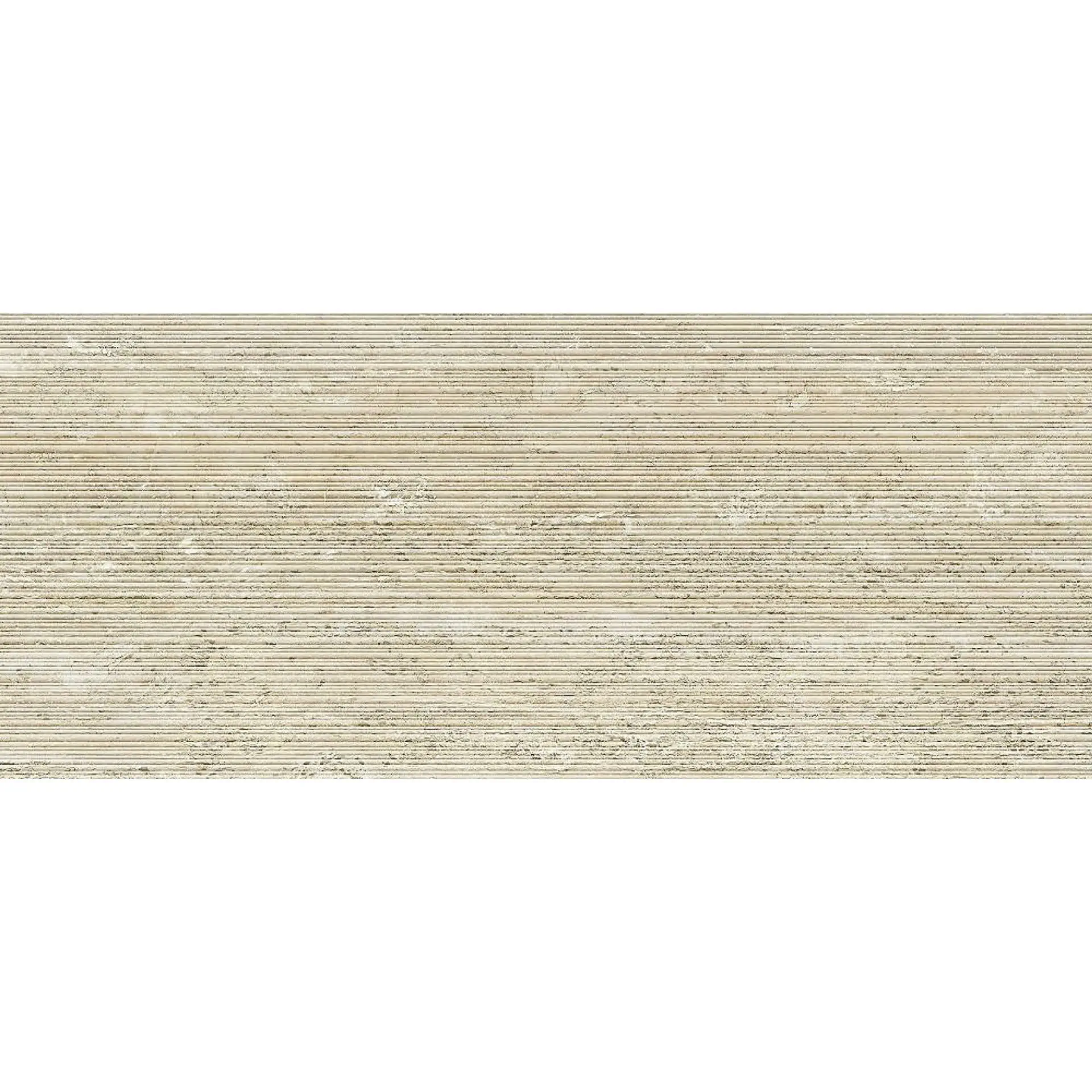 Italgraniti - I Travertini Beige Vein Cut Ribbed 60x120 Natural 9 mm