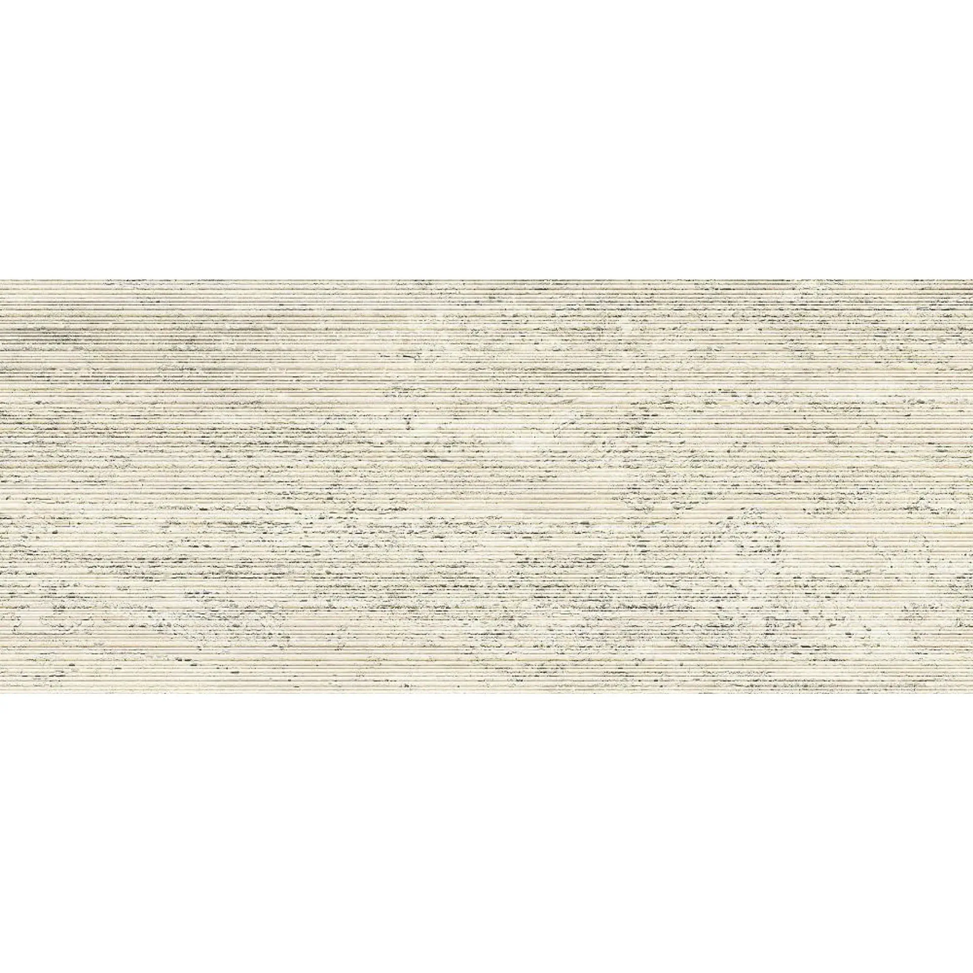 Italgraniti - I Travertini - I Travertini Bianco Vein Cut Ribbed 60x120 Natural 9 mm